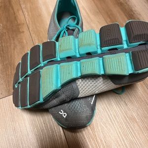 On cloud running shoes